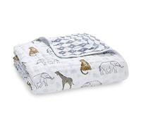 aden + anais Dream Manta de Muselina, Multicolor (Jungle), 120x120 cm