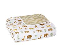 Aden + Anais Essentials Dream - Manta para bebé, Paquete de 1 Unidad, Ropa de Cama Grande Transpirable de Muselina 100% algodón, Mantas para Cuna para niños y niñas recién Nacidos, Baby Shower o