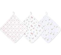 aden + anais Essentials - Juego de paños clásicos, 100% Muselina de algodón, súper Suave, Paquete de 3, Floral campestre