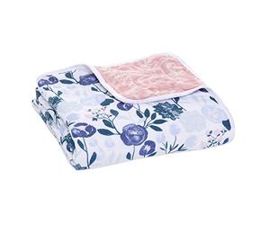 aden + anais Essentials - Manta de ensueño de muselina 100% algodón para bebés, niñas y niños, 112 x 112 cm, manta ligera ideal para recién nacidos, regalo de ropa de cama unisex para niños y bebés,