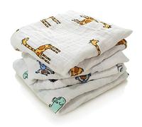 Aden + Anais Jungle Jam - Pack de 3 muselinas, unisex