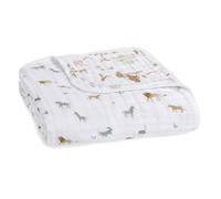 aden + anais Manta de muselina de algodón 100 % orgánico, ropa de cama para cuna para recién nacidos y niños pequeños, manta de guardería para niños y niñas, regalo de registro de bebé y ducha, sueños