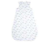 aden + anais Oceanic - Saco de dormir - Paquete de 1 | Saco de dormir de muselina de algodón orgánico 100% portátil, suave y ligero, unisex, 6-18 meses, recién nacidos y bebés