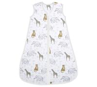 aden + anais Saco de dormir de la selva, paquete de 1 | Saco de dormir de muselina de algodón 100% usable, manta unisex suave y ligera para niñas y niños | 0-6 meses | Esenciales para recién nacidos y bebés
