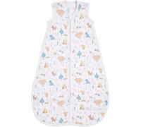 Aden + Anais Saco de dormir de verano ligero para bebé de gasa 100% algodón, 1,0 TOG, niño y niña, 6-18 meses, 90 x 33 cm, ancho de pecho 31 cm, ancho inferior 55 cm, estampado Winnie in The Woods