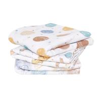 Aden + Anais Winnie The Pooh Musy Squares - 3 Pack | Disney Baby | Gran sobre de algodón de gasa 100% transpirable para niñas y niños | Regalos de bebé o Navidad perfectos