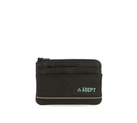 Adept Kurt Monedero Negro 11x7x1,5 cms Piel