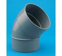 Adequa sistemas de canalón - Codo 45 pvc cs-4 macho-hembra diámetro 90