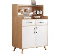 ADERFETBI Aparador Aparador de Almacenamiento Moderno y Sencillo, Multifuncional, Alto, Sencillo, con Capas, for Sala de Estar, Armario de té, Armario de Almacenamiento Aparadores