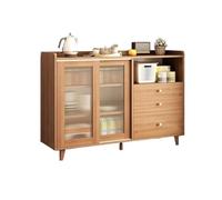 ADERFETBI Aparador Aparador De Cocina De Madera Maciza, Moderno Y Sencillo, Mueble De Almacenamiento For El Hogar, Mueble For Té Aparadores