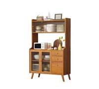 ADERFETBI Aparador Aparador de Cocina for el hogar, Armario de Almacenamiento for Cuencos y Palillos, Mueble de té con Puerta for Sala de Estar, Mueble for vinos Aparadores