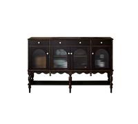 ADERFETBI Aparador Aparador de Cocina for el hogar, luz, Sala de Estar de Lujo, gabinete de té, gabinete de Almacenamiento, gabinete de Entrada Aparadores