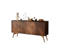 ADERFETBI Aparador Aparador de Comedor de Madera Maciza, Mueble de Almacenamiento de Pared for Sala de Estar, Mueble de Entrada Retro Aparadores(180cm)