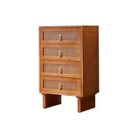 ADERFETBI Aparador Aparador de Comedor Dormitorio Mueble de Cuatro cajones Hogar con Puerta Mueble de Almacenamiento Vitrina Mueble de Entrada Aparadores