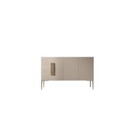 ADERFETBI Aparador Aparador de Lujo con luz, Mueble de Almacenamiento for el hogar, Mueble for Zapatos de Cuero, Mueble de Entrada de losa de Roca for Sala de Estar y Restaurante Aparadores