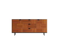 ADERFETBI Aparador Aparador de Madera Maciza, Armario de Almacenamiento Decorativo, aparador de Cocina Tipo Buffet Aparadores
