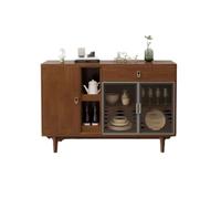 ADERFETBI Aparador Aparador De Madera Maciza Moderno Y Sencillo, Mueble De Almacenamiento For Cocina, Mueble For Té Nórdico For Sala De Estar Aparadores(A)