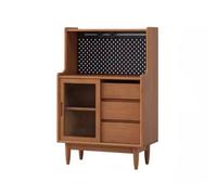 ADERFETBI Aparador Aparador De Madera Maciza Simple Y Moderno, Mueble For Té Pequeño For Apartamento, Tablero De Agujeros, Armario De Almacenamiento Aparadores