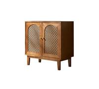 ADERFETBI Aparador Aparador de Madera nórdico, Mueble de Almacenamiento Moderno for Sala de Estar, Mueble de Entrada de ratán Aparadores