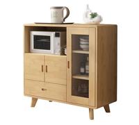 ADERFETBI Aparador Aparador Moderno Y Sencillo De Madera Maciza, Mueble For Té, Cocina, Microarmario De Almacenamiento Aparadores