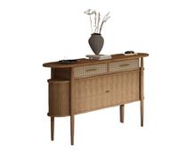 ADERFETBI Aparador Aparador nórdico de Madera Maciza, Armario de Almacenamiento Moderno, Mesa de Consola con Almacenamiento, cafetería de Granja Aparadores