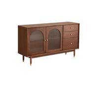 ADERFETBI Aparador Aparador Nórdico Retro De Madera Maciza, Mueble For Té Simple For El Hogar, Almacenamiento En Habitación Aparadores