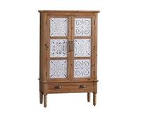 ADERFETBI Aparador Aparador Nórdico Retro De Madera Tallada, Mueble De Cama Y Desayuno, Vestíbulo, Almacenamiento, Entrada Aparadores(S:80CMX36CMX132CM)