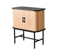 ADERFETBI Aparador Aparador Retro de Madera Maciza con Puerta, Mueble for Sala de Estar, Cocina, aparador Tipo Buffet, Adecuado for restaurantes y cafeterías Aparadores(M:100 * 40 * 90cm)