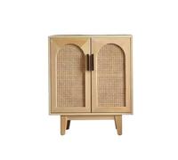 ADERFETBI Aparador Aparador Sencillo De Mimbre De Madera Maciza, Armario De Almacenamiento Nórdico For El Hogar, Sala De Estar Y Cocina Aparadores(S:80CMX35CMX90CM)