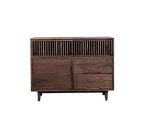 ADERFETBI Aparador Aparador Simple de Madera Maciza con Puerta, Armario de Almacenamiento for Sala de Estar, Bar, Cocina, Armario de Almacenamiento de Alimentos Aparadores(S:80 * 38 * 85cm)