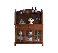 ADERFETBI Aparador Aparador Simple De Madera Maciza, Mueble De Almacenamiento De Pared For El Hogar, Mueble For Platos De Restaurante, Mueble De Preparación De Comidas Aparadores
