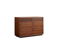 ADERFETBI Aparador Armario Almacenaje para Cama Madera Maciza 120x40x80cm + Consola de Salón Retro, para Recibidor Pasillo Cocina Aparadores