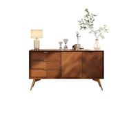 ADERFETBI Aparador Gabinete de Almacenamiento de Pared de Madera Maciza for Sala de Estar, gabinete de Almacenamiento Moderno for Porche, gabinete de Comedor for Restaurante Aparadores(180cm)