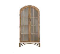 ADERFETBI Aparador Gabinete De Entrada Retro, Gabinete De Entrada Arqueado For Sala De Estudio, Gabinete De Vino De Hotel, Gabinete De Almacenamiento Multicapa Aparadores(A,M:80CMX40CMX161CM)