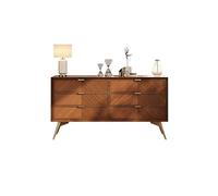 ADERFETBI Aparador Gabinetes de Almacenamiento de Madera Maciza for Sala de Estar, gabinetes de Almacenamiento Modernos con cajones for Dormitorio Aparadores(160cm)