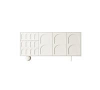ADERFETBI Aparador Mesa de Almacenamiento de Entrada 160 cm, Mueble de Almacenamiento Decorativo para Hogar, Apta para Cocina, Vestíbulo, Salón etc Aparadores