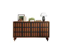 ADERFETBI Aparador Mesa de Almacenamiento de Entrada de Madera Maciza 160 cm, Mueble de Almacenamiento, Decoración para Salón, Apta para Cocina, Dormitorio, Vestíbulo etc Aparadores