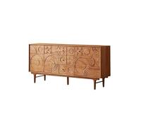 ADERFETBI Aparador Mesa de Almacenamiento de Entrada de Madera Maciza 180 cm para Hogar, Mueble de Almacenamiento de Salón, Apta para Cocina, Vestíbulo, Comedor etc Aparadores
