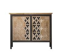 ADERFETBI Aparador Mueble De Entrada Retro De Madera Maciza, Aparador De Hierro For Sala De Estar, Mueble Decorativo Antiguo B&B Aparadores