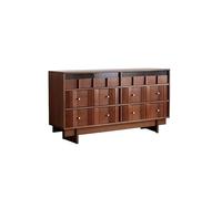 ADERFETBI Aparador Mueble Dormitorio Consola Pies Cama Madera Maciza 160x40x85cm Cómoda Recibidor Cajones Sala Cocina Aparadores