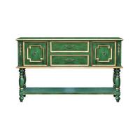 ADERFETBI Aparador Tablero de gabinete de Porche de Estilo nórdico, Armario de Almacenamiento de Pasillo Antiguo de Madera, decoración de Almacenamiento de Cocina, aparador Aparadores