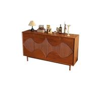 ADERFETBI Aparador Zapatera de Entrada Vintage 160 cm, Mesa de Entrada de Madera Maciza, Mueble de Almacenamiento para Hogar, Apto para Cocina, Salón, Dormitorio etc Aparadores