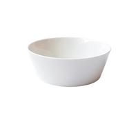 ADERFETBI Cocina Platos Vajilla Ensaladera de cerámica blanca for restaurante hotel, for uso doméstico, plato comedor comercial(L)