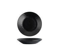 ADERFETBI Platos Plato de cerámica de estilo chino, plato de comedor for el hogar, plato hondo for sopa, muy adecuado for hoteles, restaurantes, etc. Vajilla(B)
