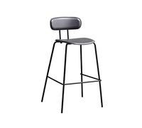 ADERFETBI Taburetes Altos de Cocina Mesa y sillas de Comedor nórdicas, taburetes de Bar, cafetería, sillas de Comedor Retro Simples de Hierro Forjado, sillas de Bar de Ocio Banquetas Bar(D)