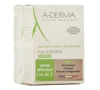 ADERMA cantidad de pan a la leche de avena lote 2 x 100g