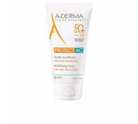 A-derma crema fotoprotectora matificante SPF50 para pieles grasas 40ml