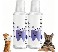 Aderpmin PawBright Dental Plus, Odorless & Flavorless Formula to Fight Tartar, Pure Natural Plant Formula, Oral Care, Promote Healthy Gums & Freshen Breath, Easy Daily Use for All Pet 200ml (2*Dog)