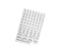 Adesivi con Lettere per Tastiera - Protettore Easy Press | Copritasti In Silicone Cosn Lettere | per Donne E Ragazze con Unghie Finte French Tip, Ideale Pers Casa, Ufficio E Computer