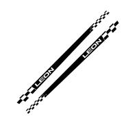Adesivi Laterali per Portiere Auto, per Seat Leon MK3 MK2, accessori per Tuning Auto, strisce per minigonne, decorazioni in vinile